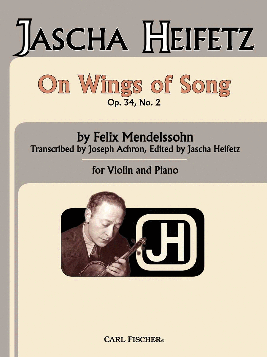 On Wings of Song Violin Solo scores gallery preview page 1