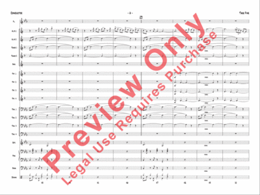 Take Five Jazz Ensemble scores gallery preview page 10