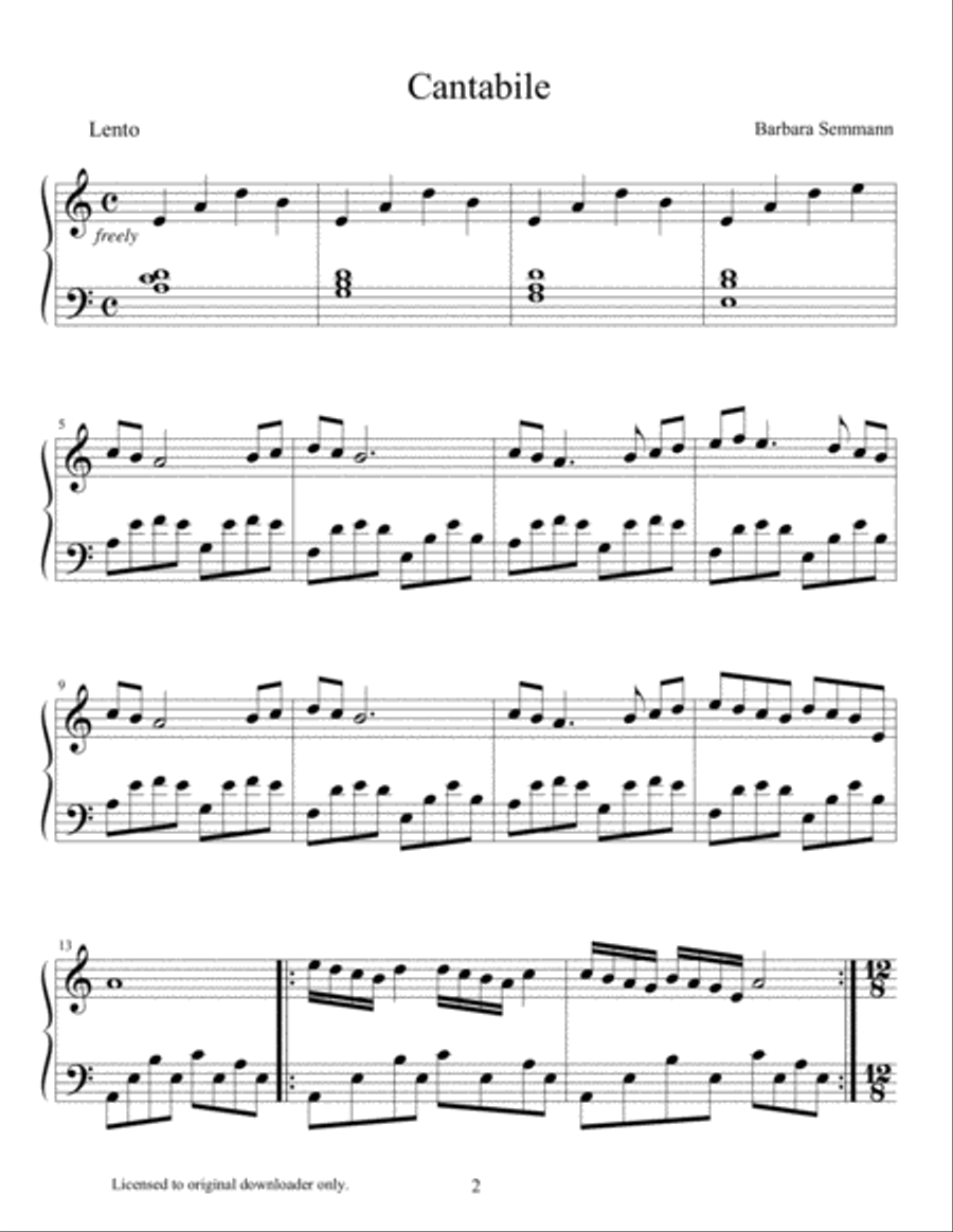 Quintabile Harp scores gallery preview page 3