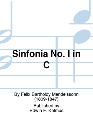 Sinfonia No. I in C