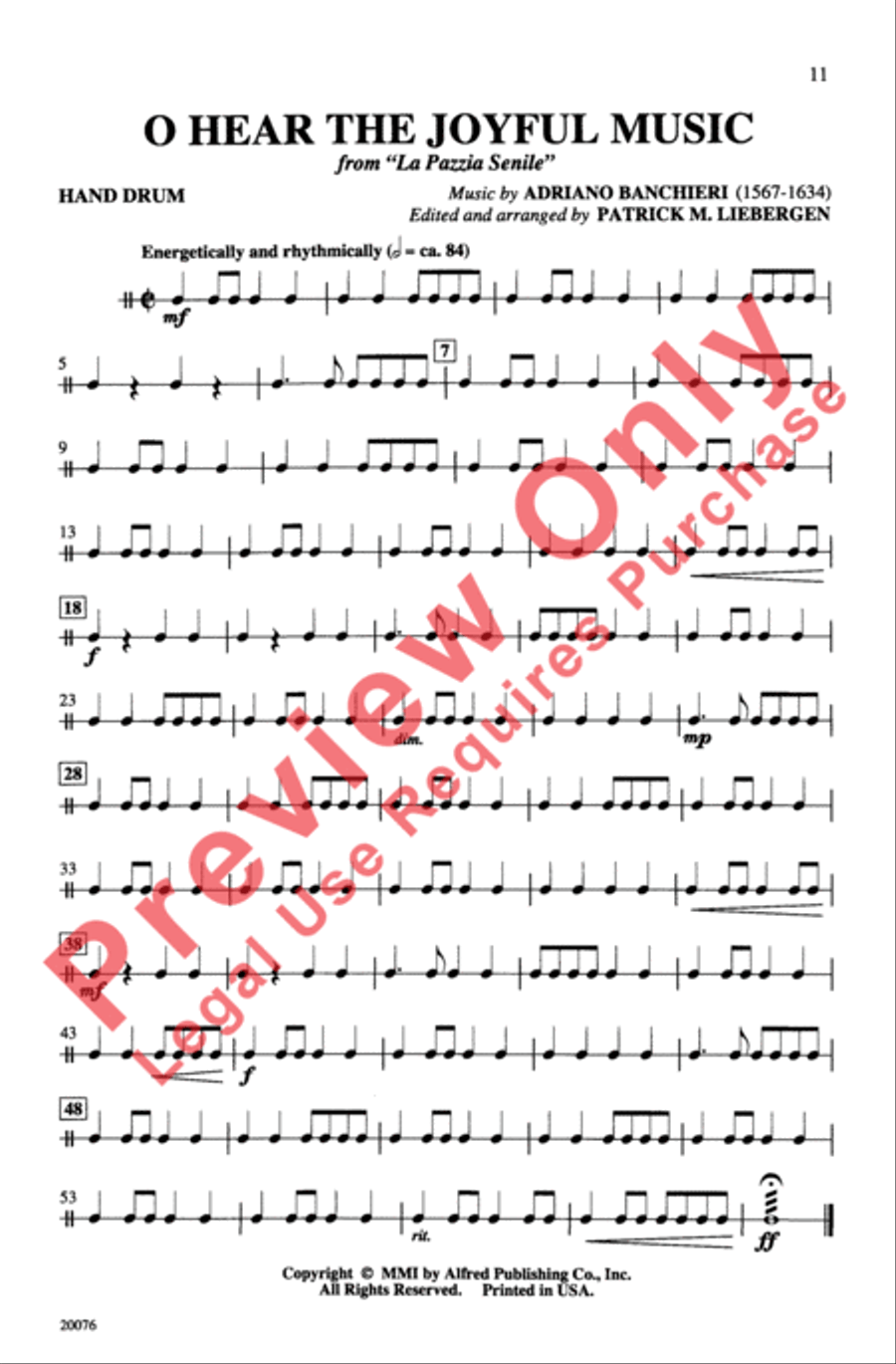 O Hear the Joyful Music Women's Choir scores gallery preview page 11