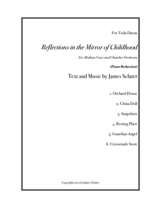 Reflections in the Mirror of Childhood - piano reduction