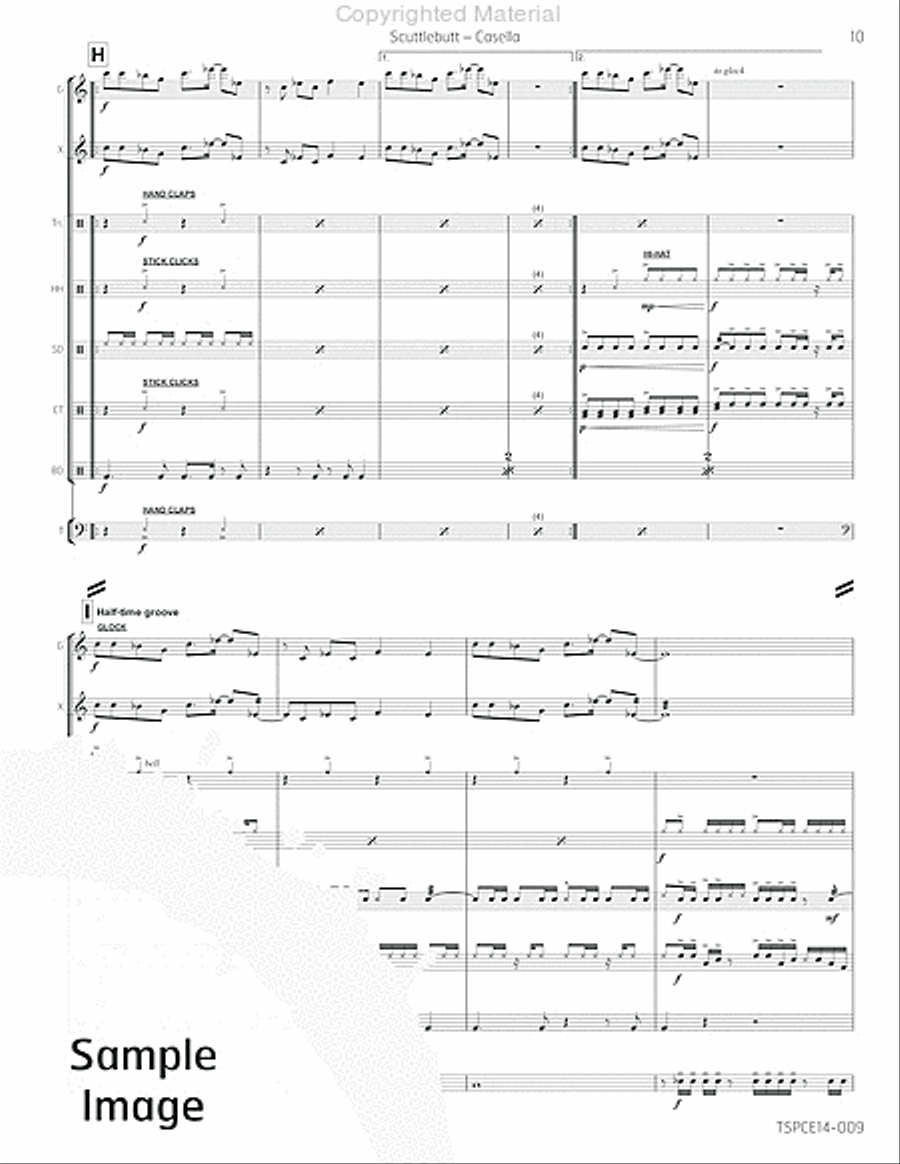 Scuttlebutt Percussion Ensemble scores gallery preview page 14