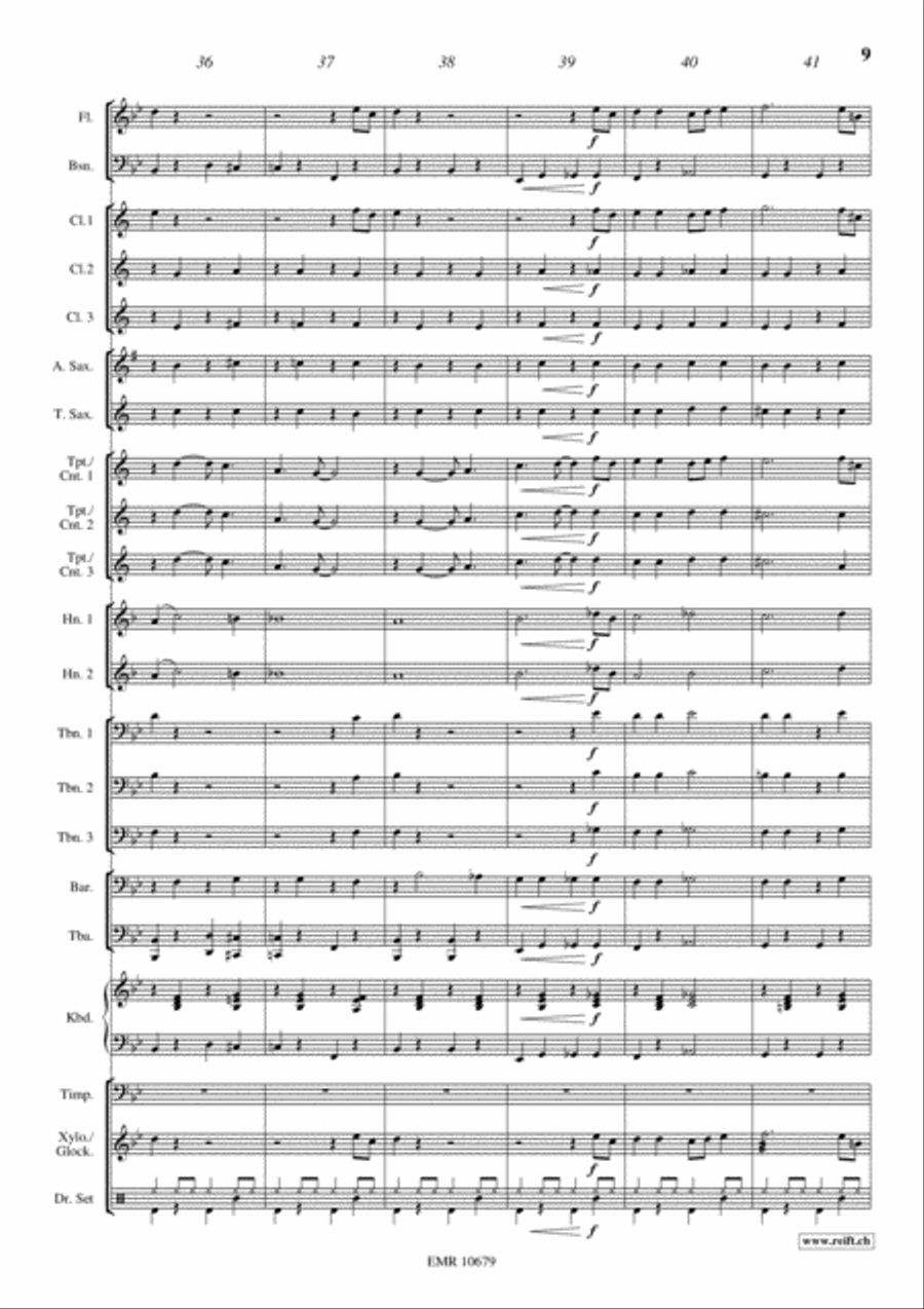 I Got Rhythm Concert Band scores gallery preview page 10