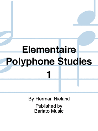 Elementaire Polyphone Studies 1