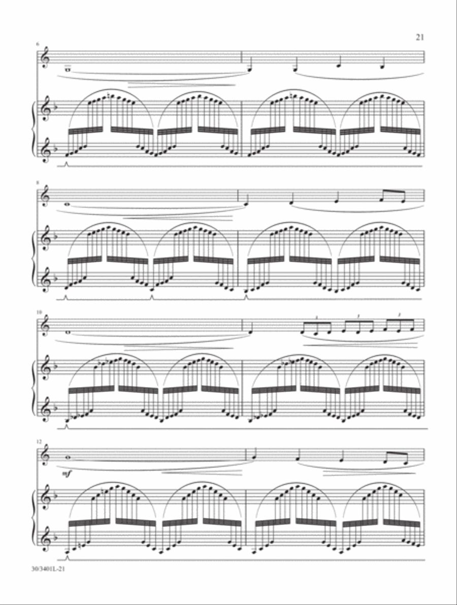 French Horn Solos for Worship, Vol. 2 Piano scores gallery preview page 9