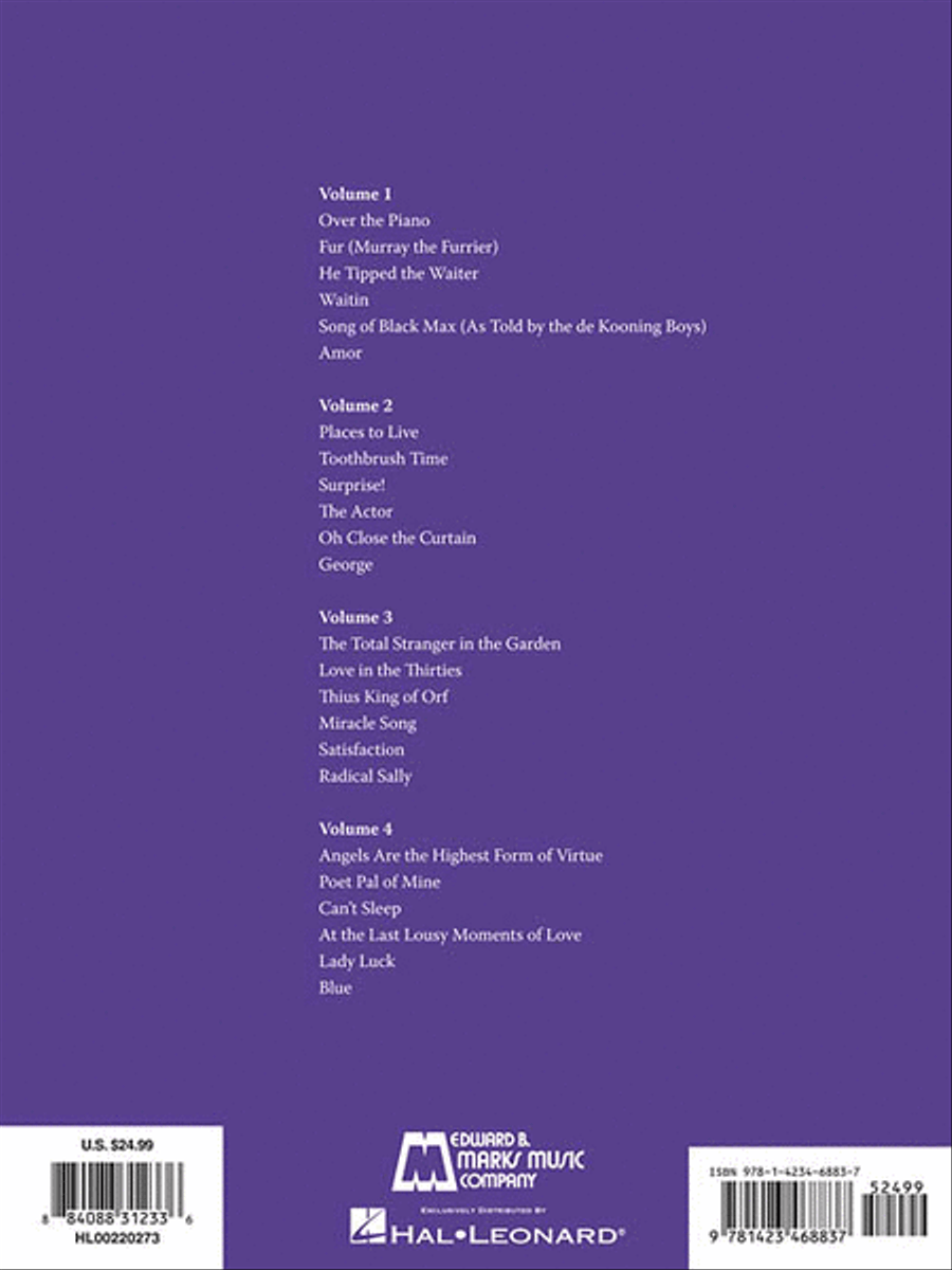 Cabaret Songs Complete Voice scores gallery preview page 2