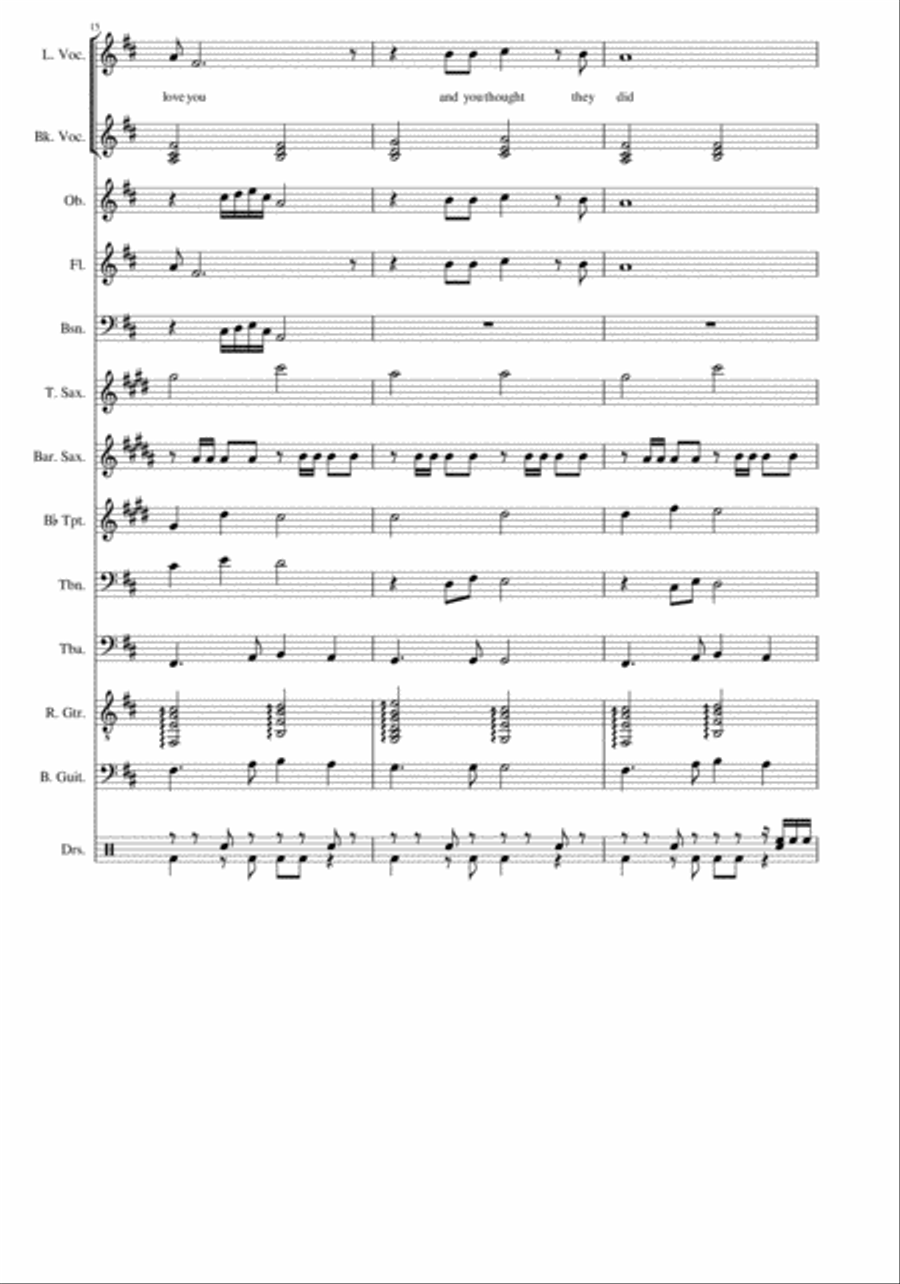 Irene Irene Jazz Ensemble scores gallery preview page 5
