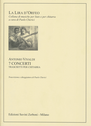 Book cover for 7 Concerti trascritti per chitarra
