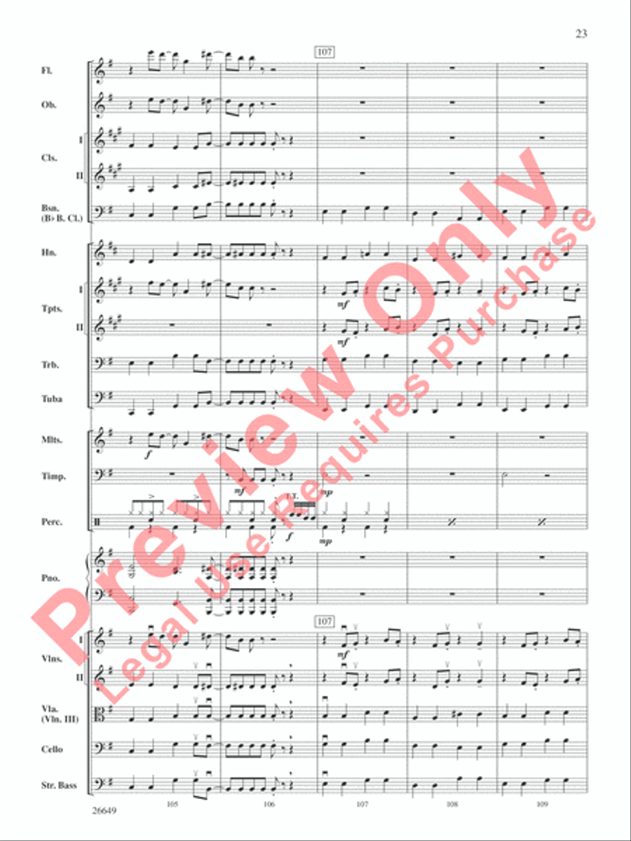 The Best of Green Day Full Orchestra scores gallery preview page 24