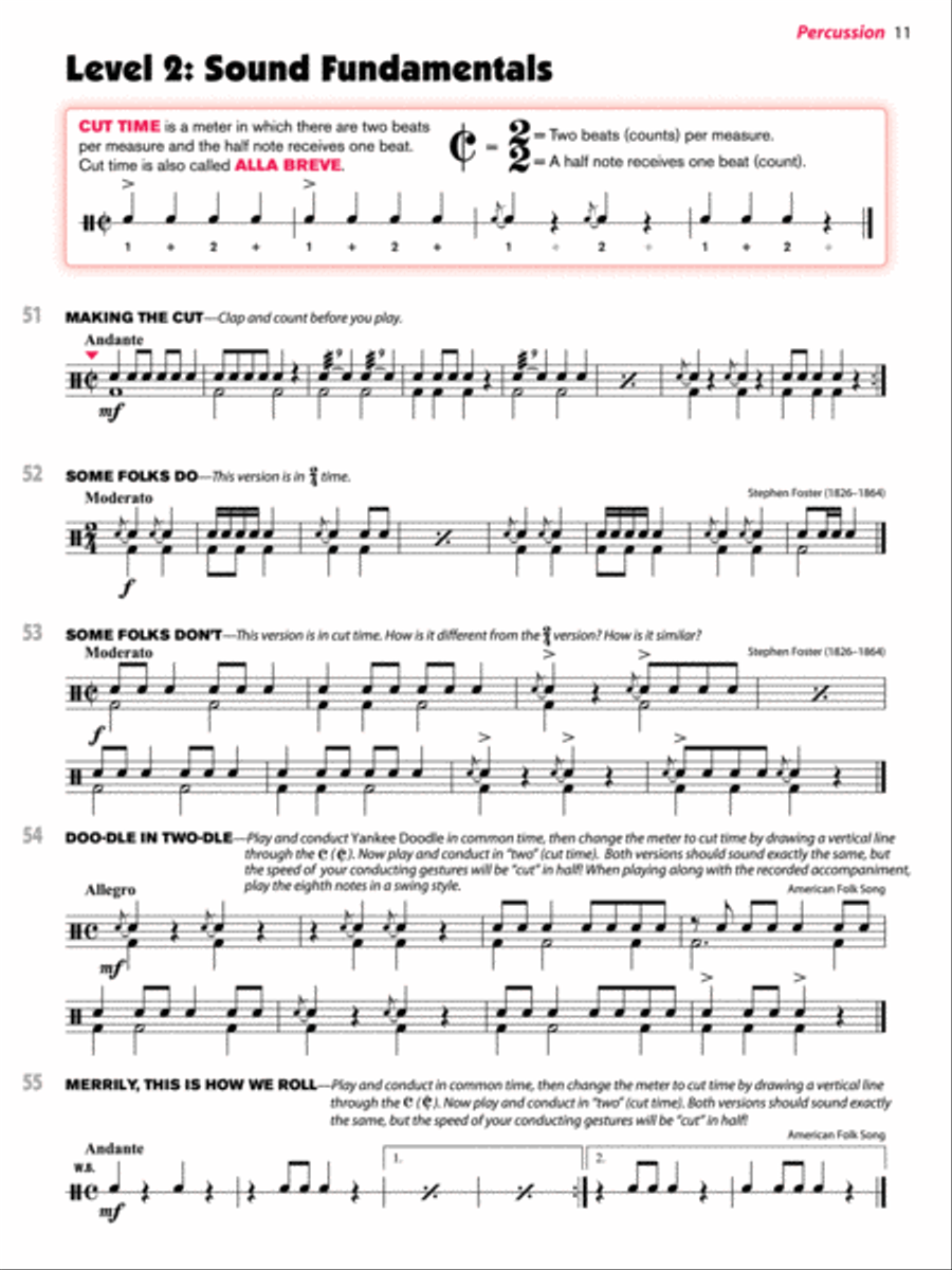 Sound Innovations for Concert Band Concert Band Methods scores gallery preview page 5