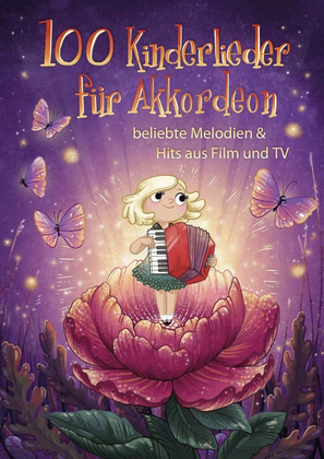 Book cover for 100 Kinderlieder für Akkordeon