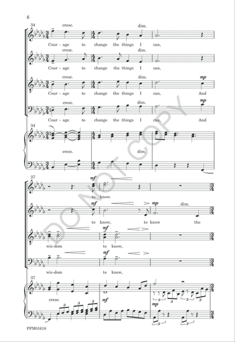 Serenity 4-Part scores gallery preview page 9