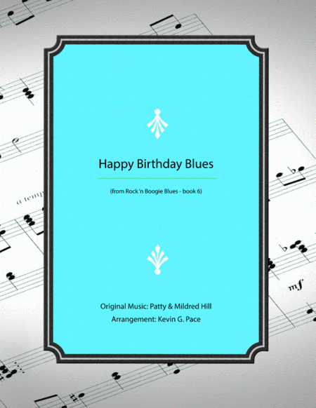 Happy Birthday Blues - piano solo image number null