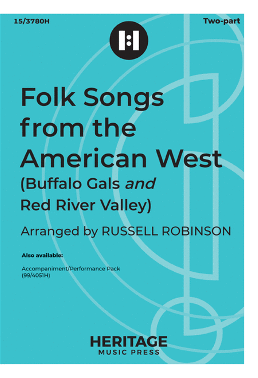 Folk Songs from the American West 2-Part scores gallery preview page 1