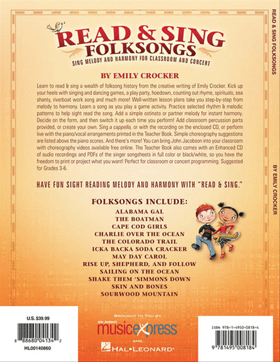 Read & Sing Folksongs Choir scores gallery preview page 2