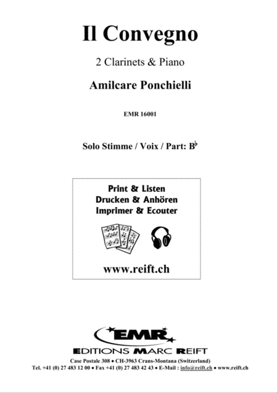 Il Convegno Clarinet Duet scores gallery preview page 3
