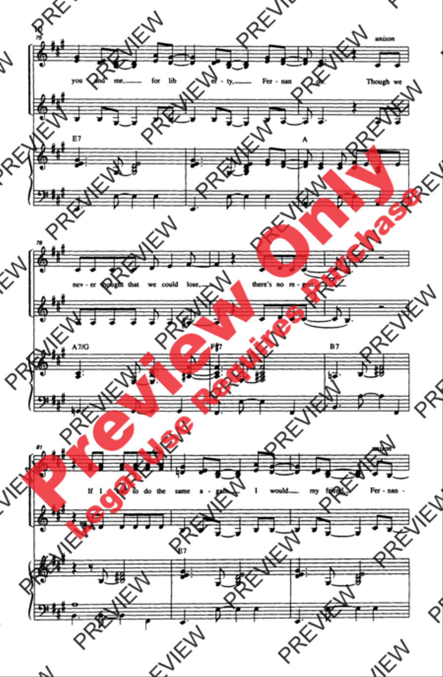 ABBA Forever! ABBA Forever! Women's Choir scores gallery preview page 10