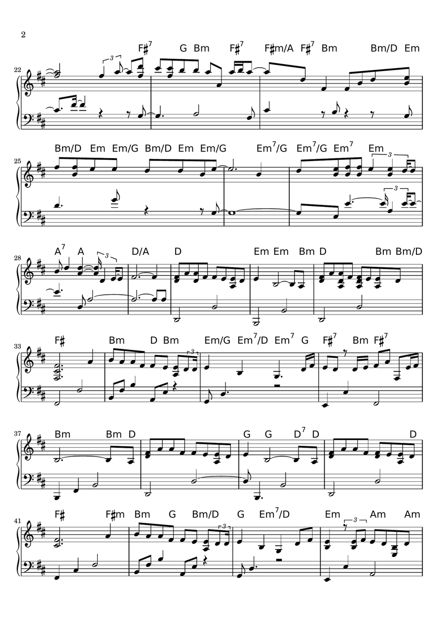 Colors Of The Wind Piano Solo scores gallery preview page 2