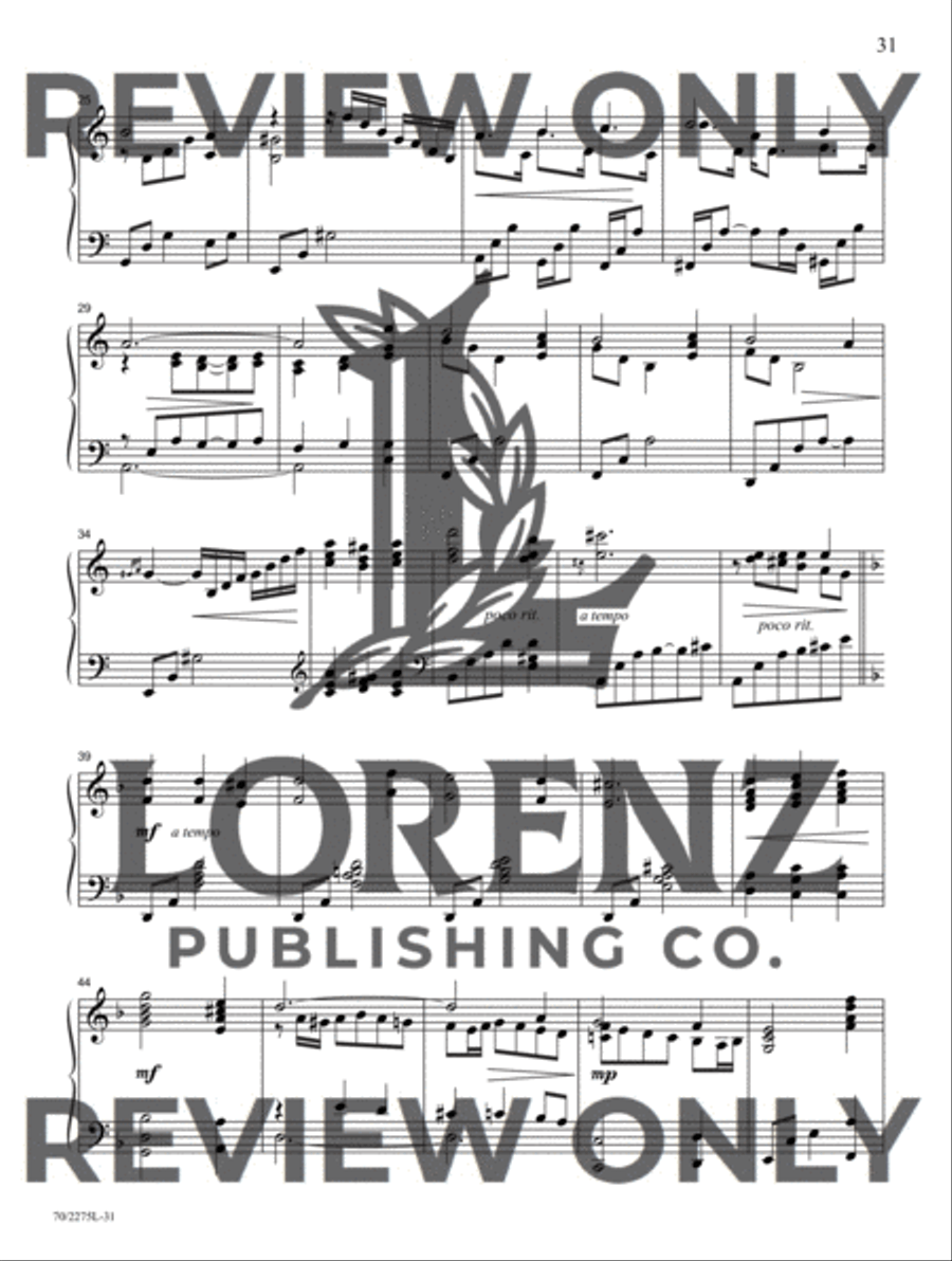 Christmas at the Keyboard Piano Solo scores gallery preview page 16