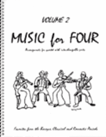Music for Four, Volume 2, Set of 5 Parts (Piano Quintet - String Quartet plus Piano))