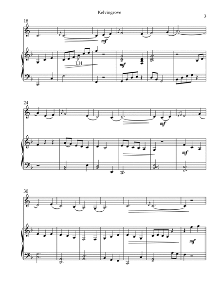 Kelvingrove, Duet for Horn in F & Harp image number null
