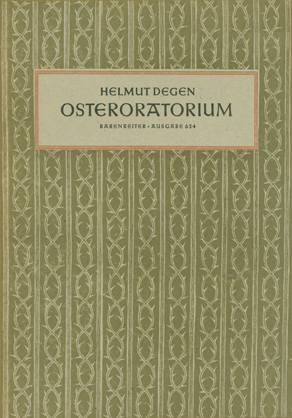 Oster-Oratorium zwei- bis siebenstimmigen Chor und Solostimmen