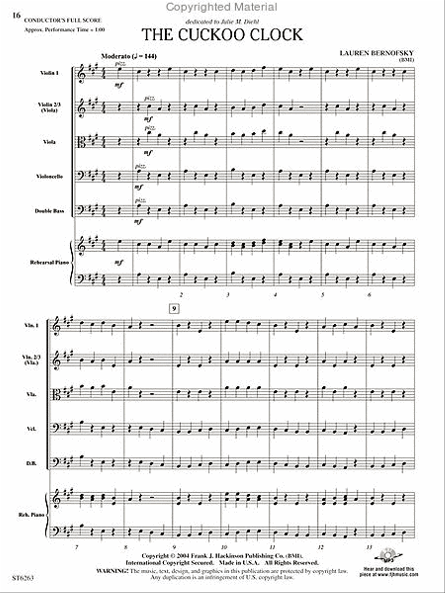 Curtain Up! String Orchestra scores gallery preview page 4