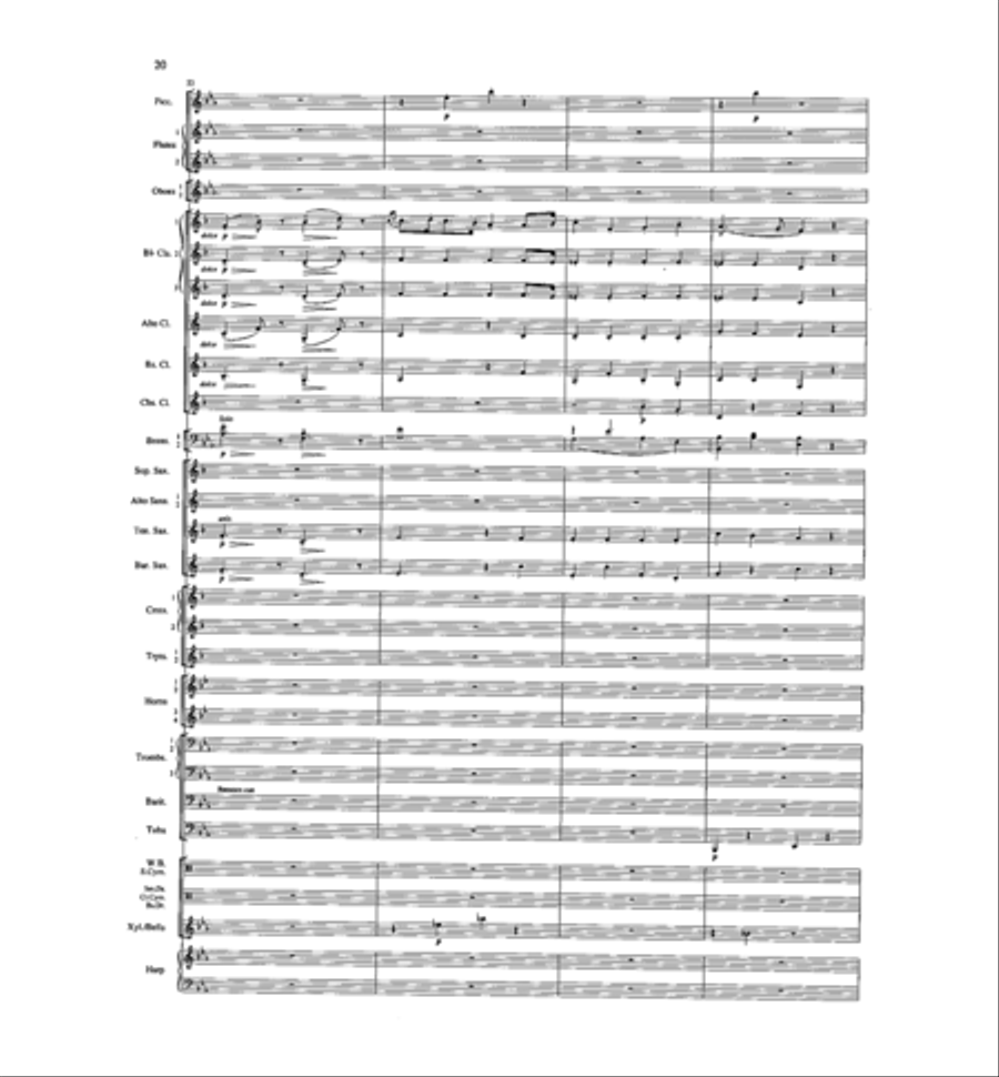 Country Gardens Concert Band scores gallery preview page 15