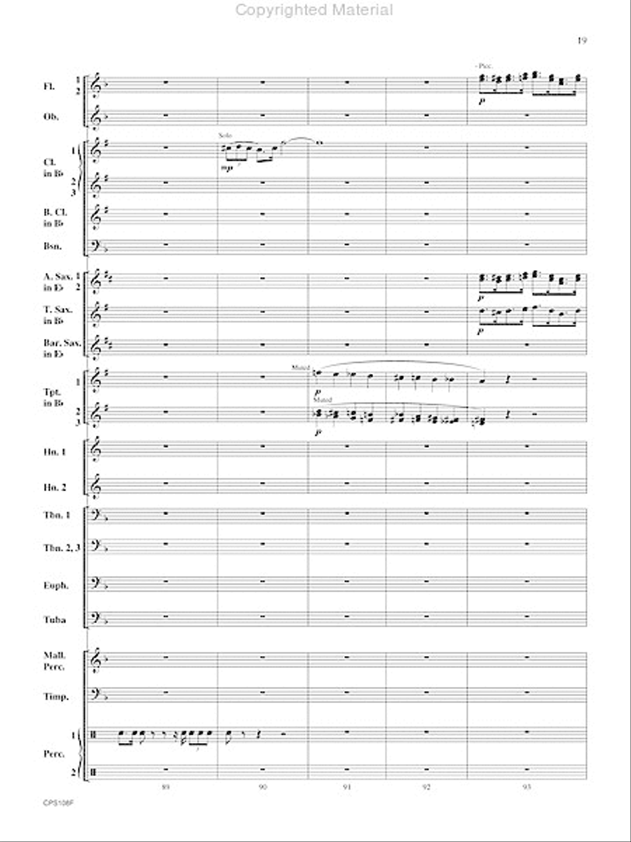 Aisling Gaelach Concert Band scores gallery preview page 20