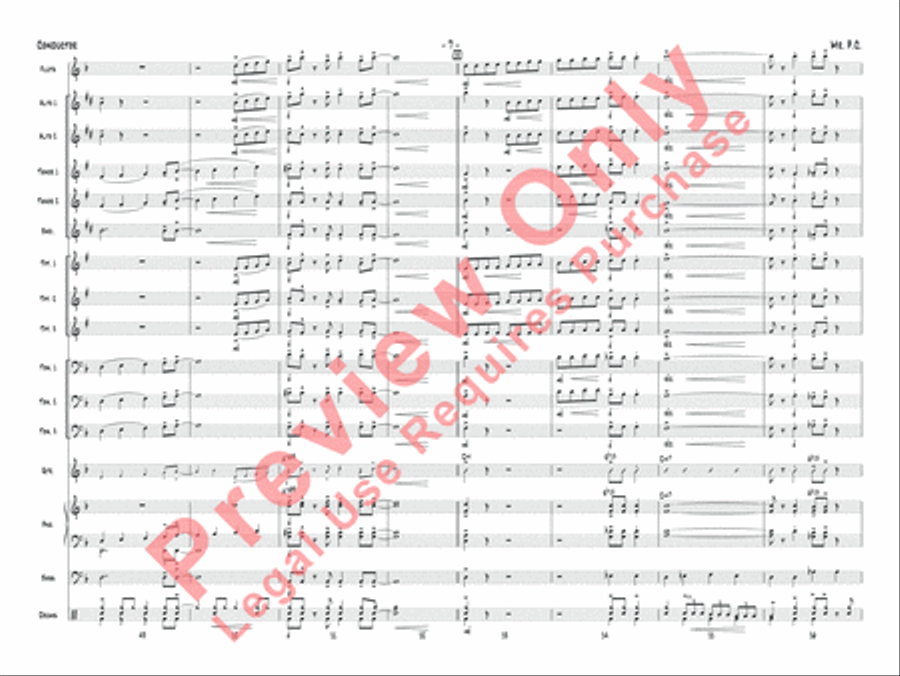 Mr. P.C. Jazz Ensemble scores gallery preview page 10