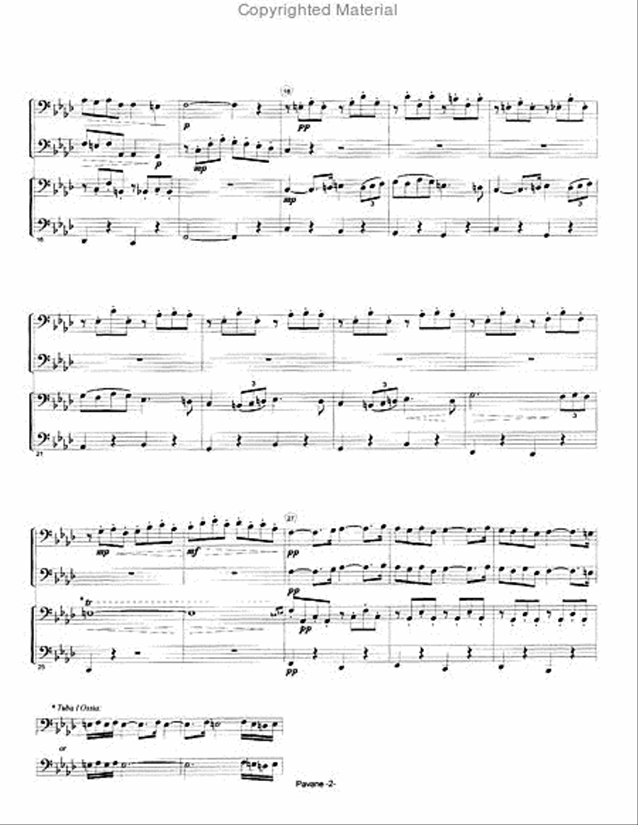 Pavane EETT scores gallery preview page 3