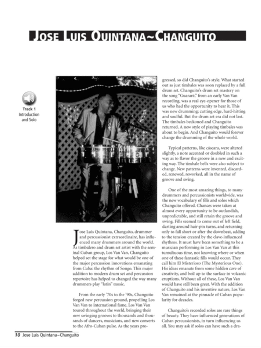 Changuito Percussion scores gallery preview page 6