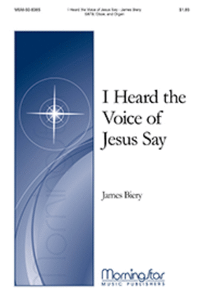 Book cover for I Heard the Voice of Jesus Say