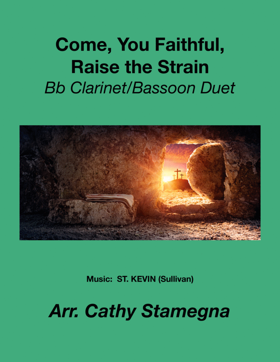 Come You Faithful, Raise the Strain (Bb Clarinet/Bassoon Duet) image number null