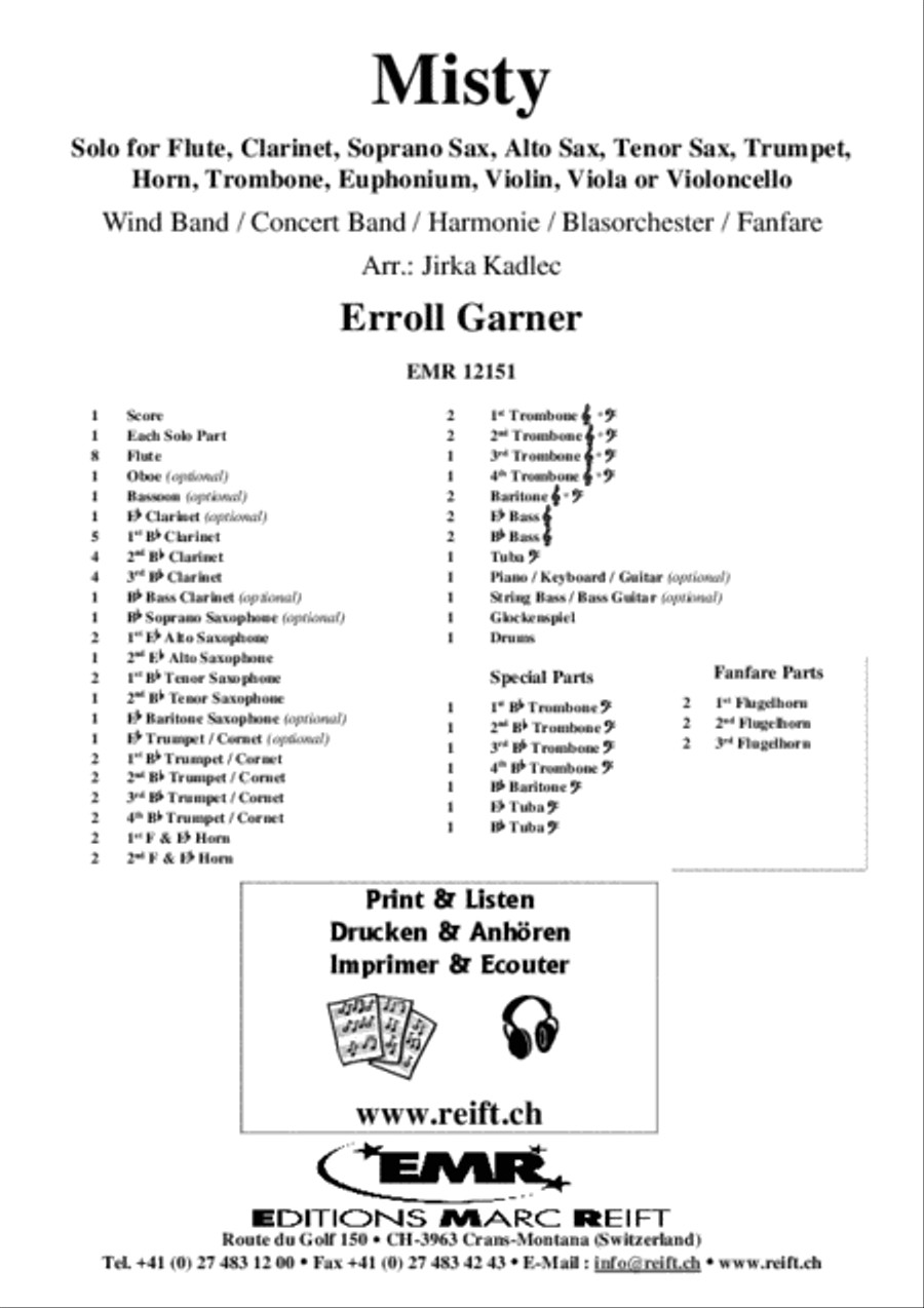 Misty Concert Band scores gallery preview page 2