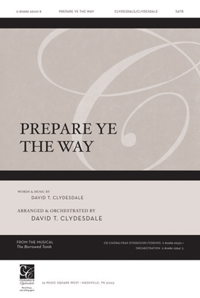 Book cover for Prepare Ye The Way - Anthem