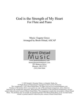 Book cover for God Is The Strength Of My Heart