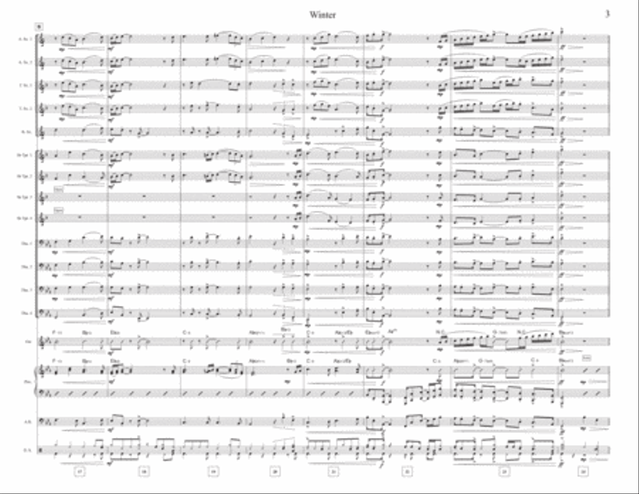 Winter Winter Jazz Ensemble scores gallery preview page 5