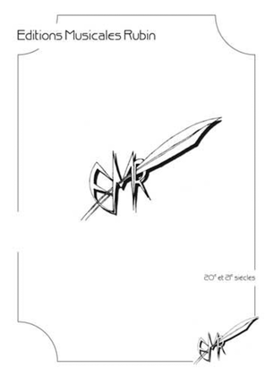 Book cover for Aeon pour clarinette en sib et alto