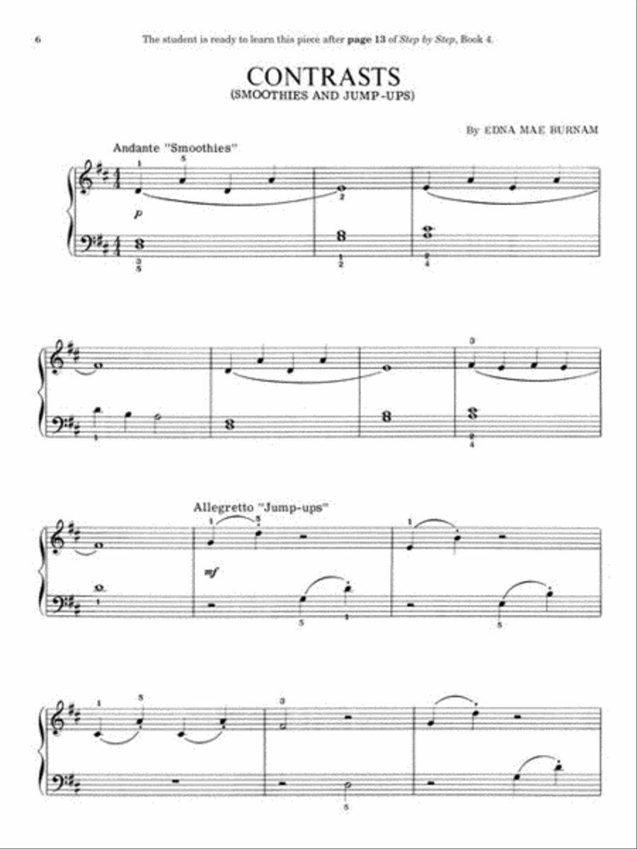 Pieces to Play – Book 4 Piano Method scores gallery preview page 6