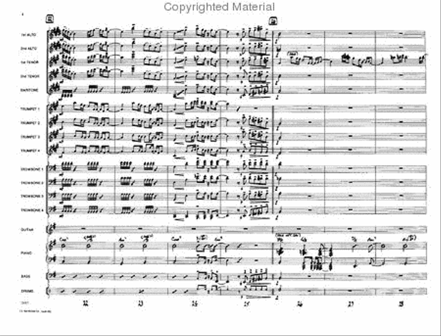 A Long Time Ago A Long Time Ago Jazz Ensemble scores gallery preview page 5