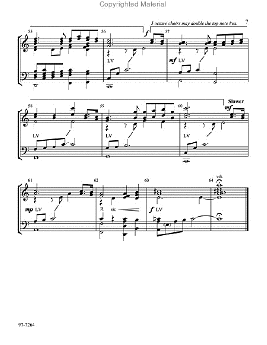 Day by Day Day by Day Handbell Choir scores gallery preview page 5