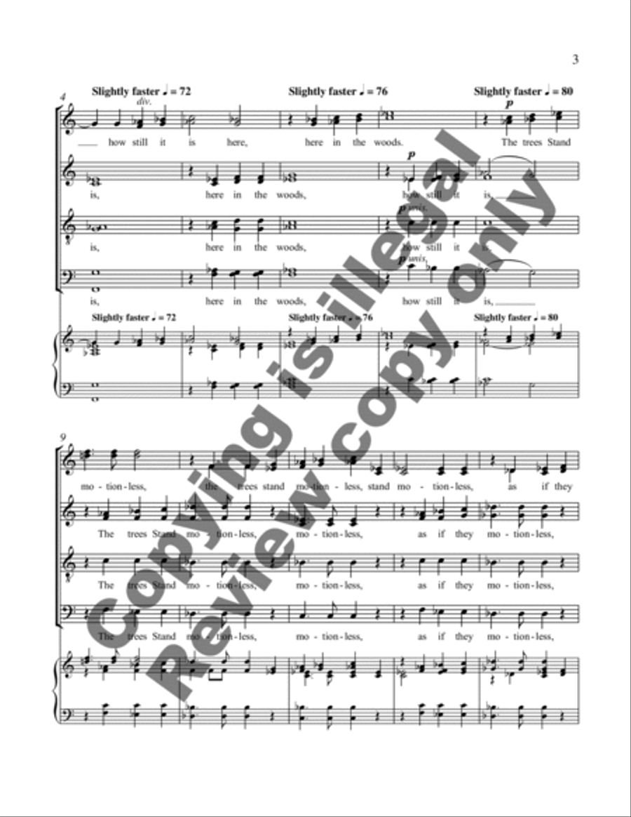How still it is How still it is Divisi scores gallery preview page 9