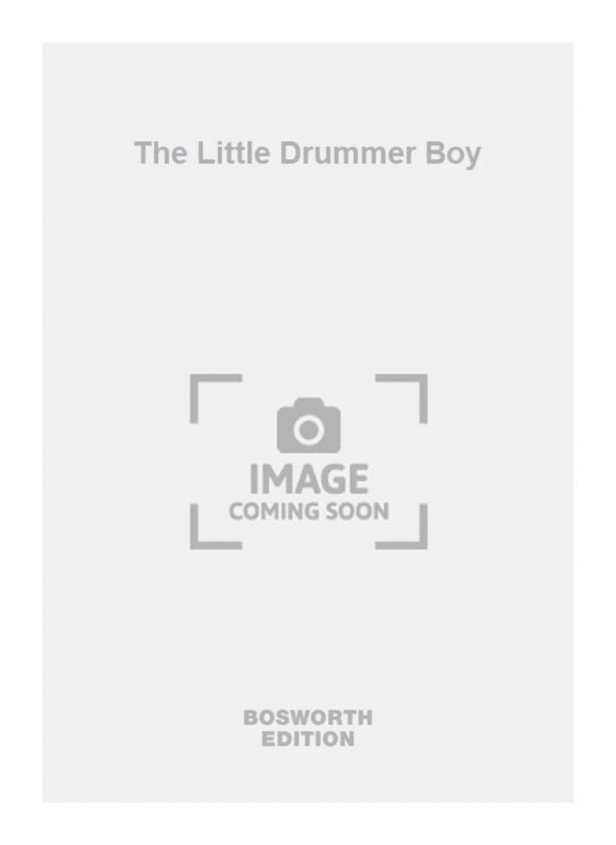 The Little Drummer Boy Men's Choir scores gallery preview page 1