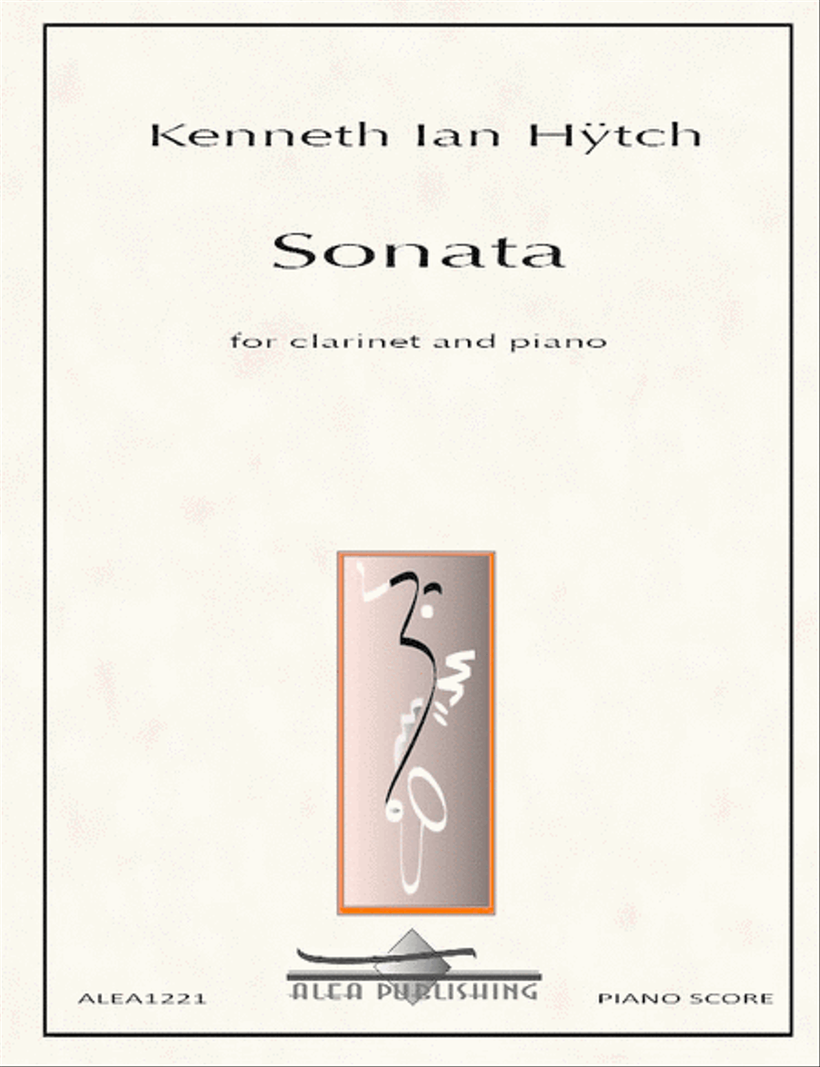 Sonata Clarinet Solo scores gallery preview page 1