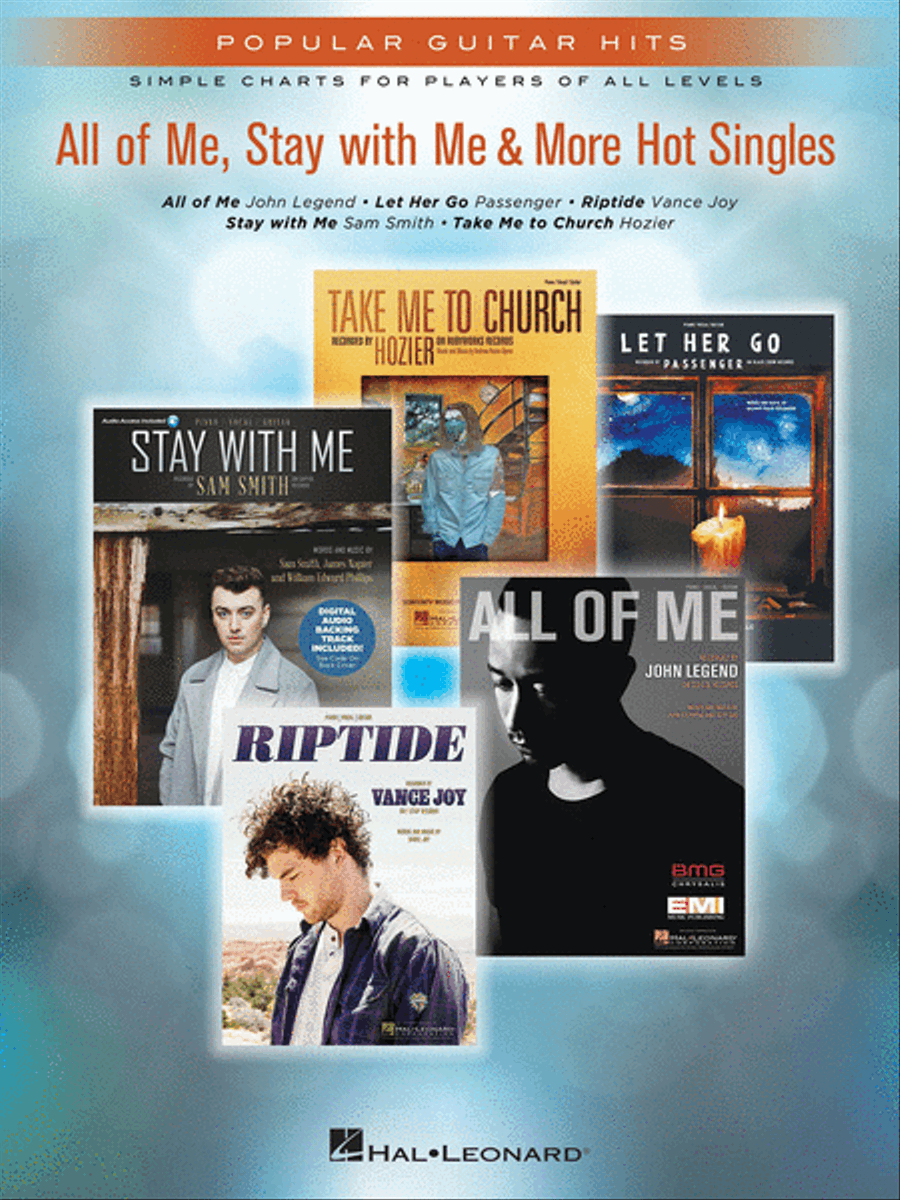 All of Me, Stay With Me & More Hot Singles Electric Guitar scores gallery preview page 1