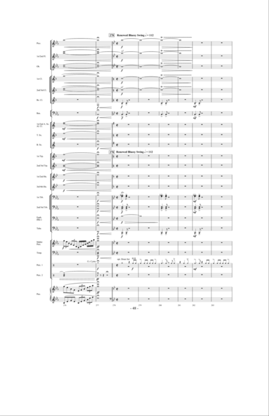 Promising Skies Concert Band scores gallery preview page 47