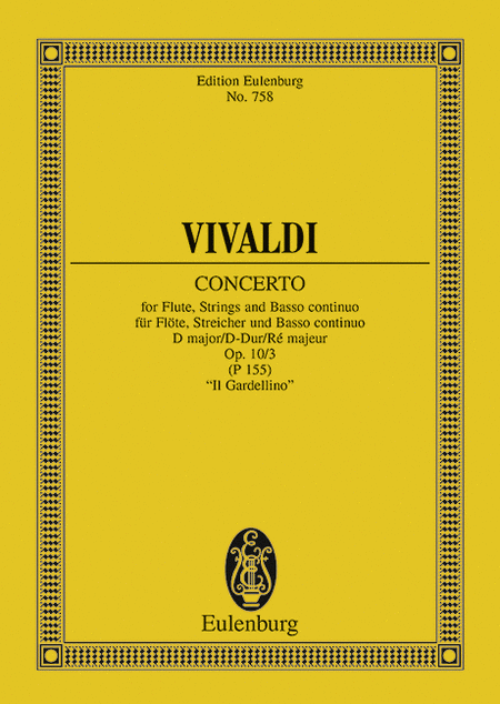 Flute Concerto in D Major, Op. 10, No. 3 (RV 428/PV 155)