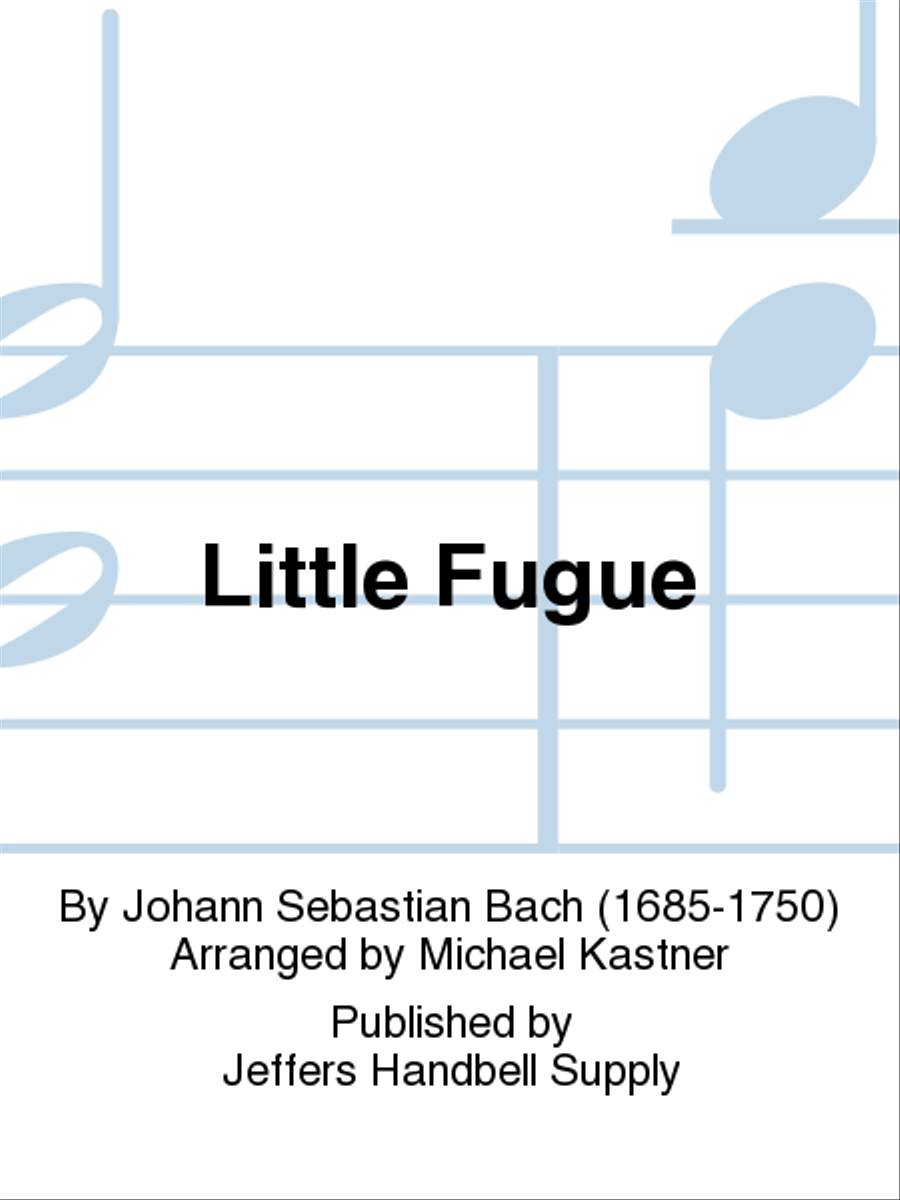 Little Fugue Little Fugue Handbell Choir scores gallery preview page 1